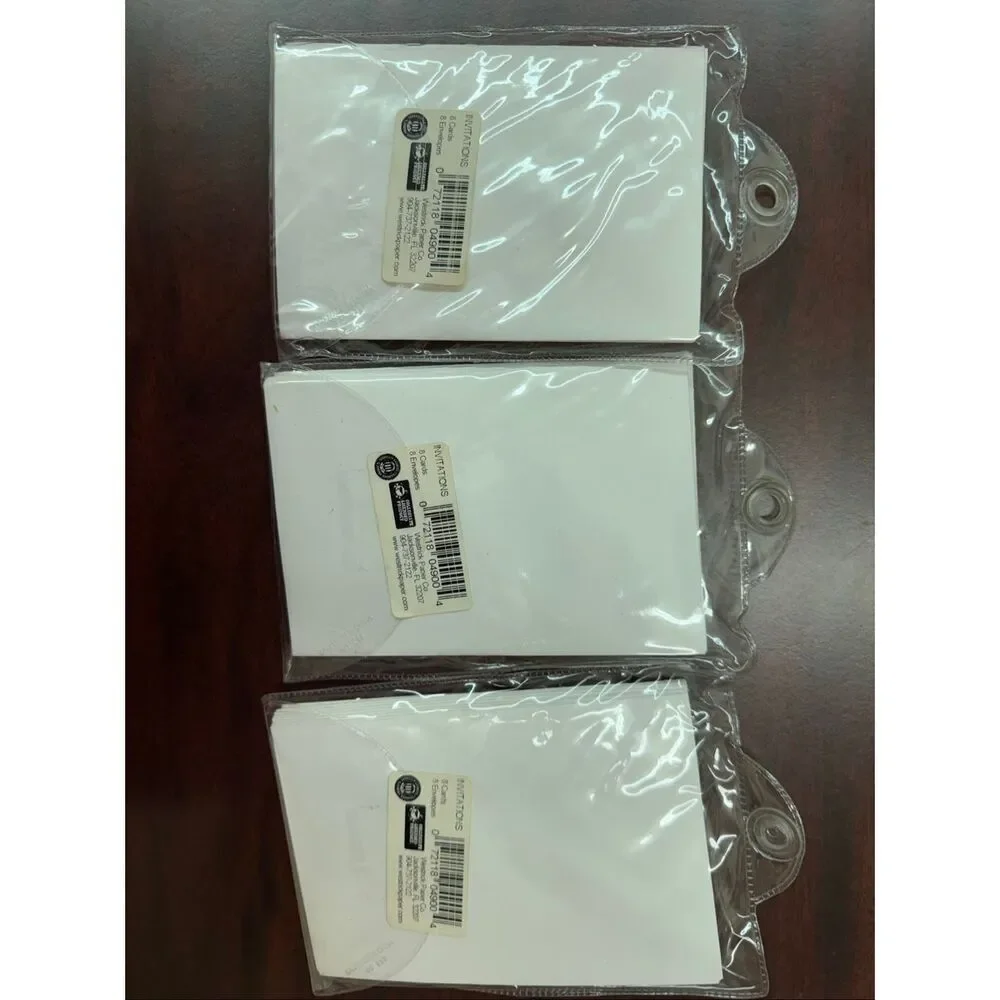NWT Virginia Tech Party Invitations with Envelopes- 3 packs